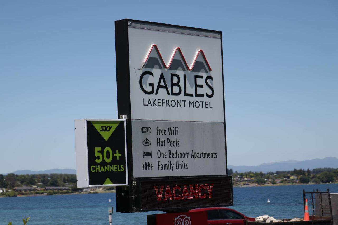 Gables Lakefront Resort Tauposjön Exteriör bild